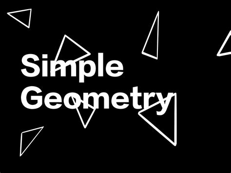 simple geometry  ggenp