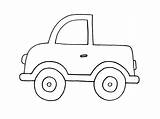Simple Car Drawing Kids Para Dibujos Autos Pintar Coloring Pages Transporte Moldes Medios Trucks Sus Paintingvalley Cars sketch template