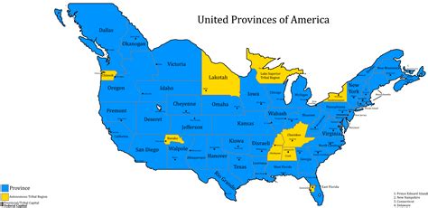map   united provinces  america rimaginarymaps