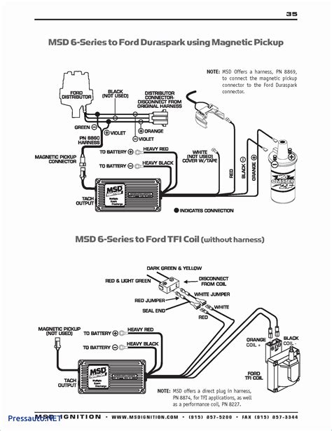 chevy msd distributor wiring diagram