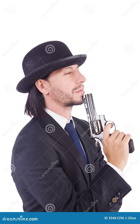 man  gun stock photo image  background armed