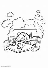 Fast Car Coloring Driving Pages Race Really Print Coloringpages24 sketch template