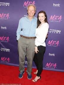 Clint Eastwood Supports Daughter Francesca At Premiere