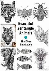 Zentangle Craftwhack Zentangles Inspiration Easiest sketch template