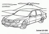 Lexus Coloring Pages Cars Ls Kia Colorkid Car Ferrari Transport Bmw Gif Comfortable sketch template