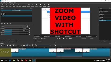 zoom video  shortcut shotcut tutorial youtube