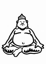Buddha Coloring Pages sketch template