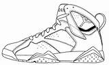 Jordans Scarpe Chaussure Zapatillas Colorier Chaussures Tenis Ideen Schuhe Vii Zeichnungen Feuilles Ginnastica Ropa Lakaran Zapatos Croquis Tekening Basketbalschoenen Zapato sketch template