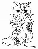 Kitten Sheets Fox sketch template