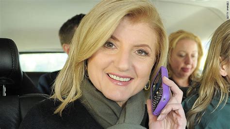 arianna huffington s phone use upsets passenger