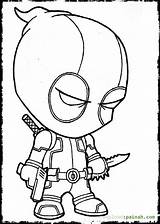 Deadpool Ausmalbilder Marvel Onlycoloringpages sketch template