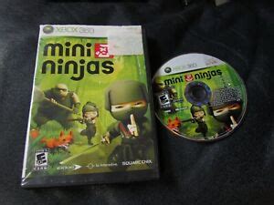 xbox  mini ninjas game ebay