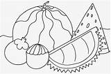 Buahan Buah Mewarna Tempatan Kerja Lembaran Latihan Lukisan Drawing Prasekolah Sila Sayuran Sayur Kuiz Kasih Nur Sini Rebanas sketch template
