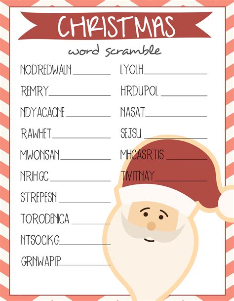 word scramble printable printable world holiday