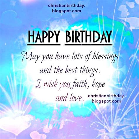 happy birthday  lots  blessings christian card happy birthday