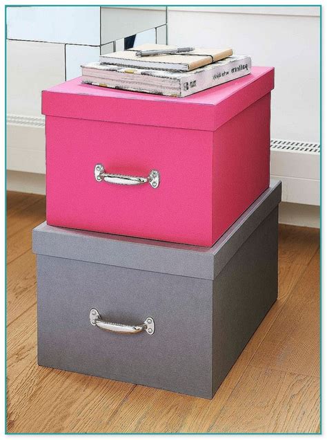 decorative file boxes  lids home improvement