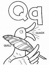 Coloring Letter Quack Pages Alphabet Preschool Quill Activities General Lee Printable Colouring Qq Letters Quil Kindergarten Rules Getcolorings Imgur Print sketch template