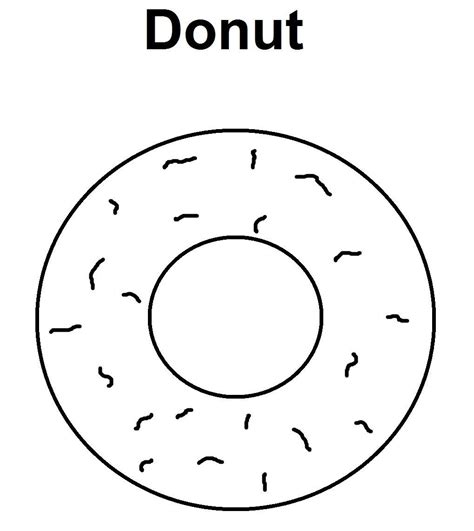 give  dog  donut worksheets donut coloring page coloring