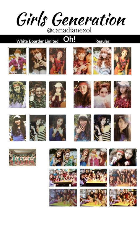 Marisa On Twitter Girls Generation Snsd 소녀시대 Photocard Template