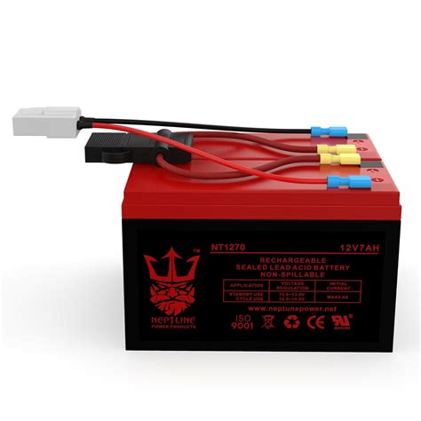 Razor Scooter 12v 7ah Battery Replacement Set With New Wiring Harness 6