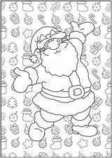 Natale Colorare Pusheen Adulti Adult Adultos Claus Noel Justcolor Sheets sketch template