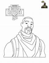 Fortnite Pages Burger Durr Coloring sketch template