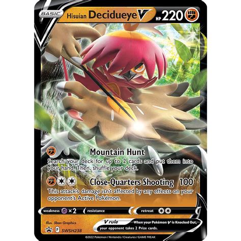 hisuian decidueye  pokemon tcg code