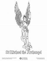 Coloring Michael St Catholic Pages Archangel Drawing Hand Drawn Book Books Catholicviral Printable Adult Kids Color Sacred Print Hands Draw sketch template