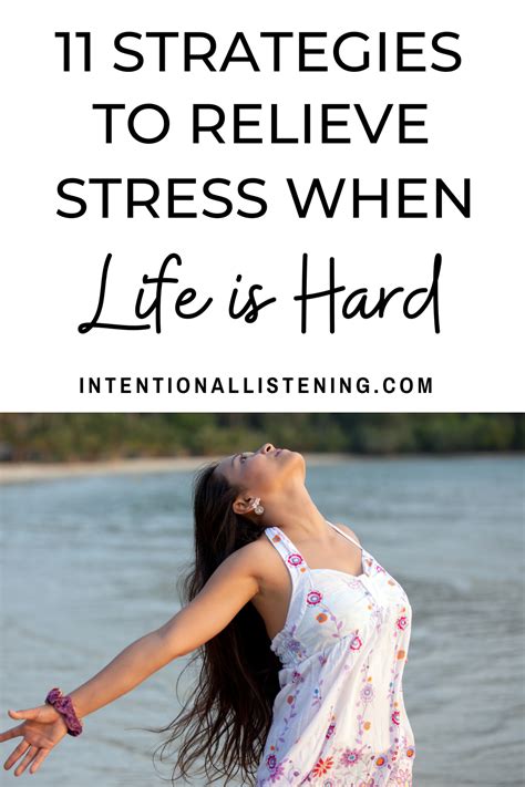 ways  relieve stress  times  tough     relieve stress ways  relieve