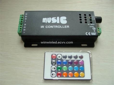 arrivalwireless rgb controller  led strip  rgb led audio ir remote controller