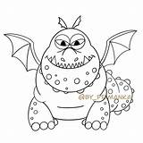 Coloring Dragon Train Meatlug Pages Cartoon Dragons Hiccup Astrid Cloudjumper Clipart Line Digital Stormfly sketch template
