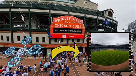 chicago cubs share unbelievable drone video  wrigley field