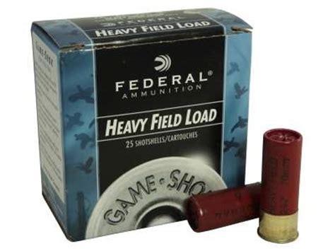 Federal 12 Gauge Ammunition Game Shok Heavy Field H1254 2 3 4” 4 Shot 1