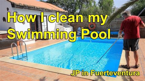 clean  swimming pool youtube