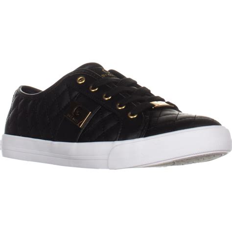 guess womens   guess backer quilted logo fashion sneakers black   walmartcom