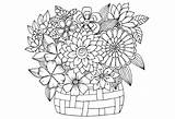Coloring Pages Advanced Flower Flowers Kidspressmagazine Floral Choose Adults Printable Colouring Adult Color Kids Now Board sketch template