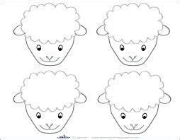image result  sheep outline printable sheep face sheep crafts