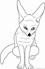 Fox Coloring Little Pages Coloringpages101 Color Printable Kids Print Foxes sketch template