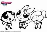 Powerpuff Coloring Girls Pages Drawing Bubbles Printable Cartoon Book Color Base Supercoloring Puff Power Girl Sheets Anime Network Print Characters sketch template