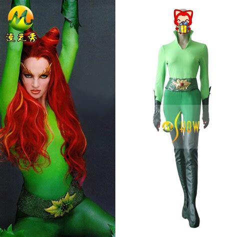 batman  robin poison ivy trajes de cosplay  fiesta de halloween cosplay poison ivy traje de