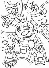 Doraemon Nobita Madres Feliz Shizuka Suneo Netart Getdrawings sketch template