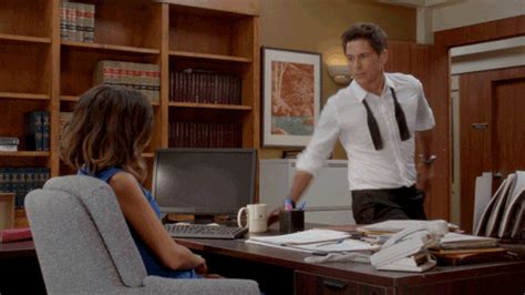 mad rob lowe by the grinder find and share on giphy