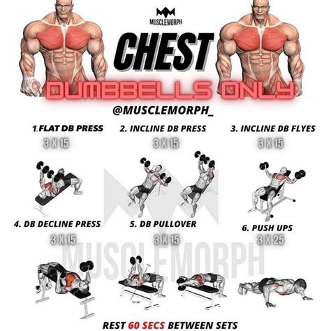 tipshealths instagram photo chest workout dumbbells onlyby