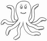 Octopus Coloring Pages Color Printable sketch template