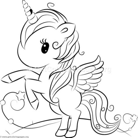 cute unicorn getcoloringpagesorg unicorn coloring pages cute