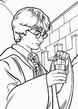 Harry Potter Coloring Pages Printable Kids sketch template
