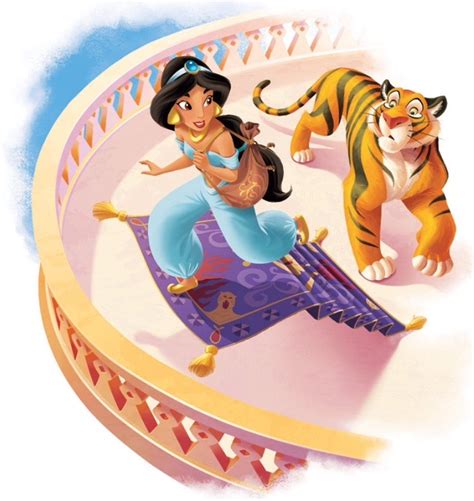 Jasmine Rajah Aladdin Princesas De Disney Foto