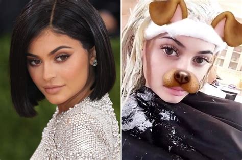 Kylie Jenner Goes Blonde Page Six