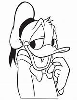Donald Duck Pages Coloring Colouring Gangster Template Popular sketch template