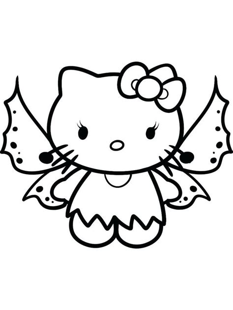 kitty bow coloring page    heard  kitty